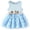 Sky Blue, variant on Baby Girls Tutu Sleeveless Dress Flower Butterfly Tulle Fairy Dress for Toddler Party Outfit Set (White, 2-3 Years)