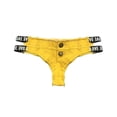 thumbnail image 4 of YDLCAFD Women's Summer Pure Sex Club Super Short High Street Hottie Sexy Letter Ripped Denim Shorts L, 4 of 9