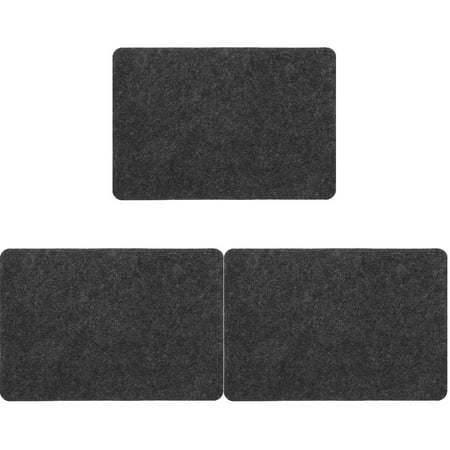 

Bestonzon 3pcs Air Fryer Placemat Felt Placemat Protective Placemat Non-slip Heat Insulation Placemat