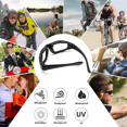 thumbnail image 2 of 3 Pair Motorcycle Riding Glasses Padding Goggles Uv Protection Dustproof Windproof Motorcycle Sunglasses For Outdoor Actives, 2 of 5