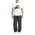 thumbnail image 5 of CafePress - I'd Rather Be Playing Guitar Men's Light Pajamas - Men's Light Loose Fit Cotton Pajama Set, 5 of 7