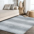 thumbnail image 4 of JONATHAN Y SAFARI 3 x 5 Area Rug, Antelope Animal - Gray/Cream, SAF100C-3, 4 of 12