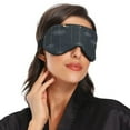 thumbnail image 2 of IAUYY Sleep Mask, Super Soft Eye Masks with Adjustable Strap, Lightweight Comfortable Blindfold,Perfect Blocks Light for Men Women Web and Moon, 2 of 7