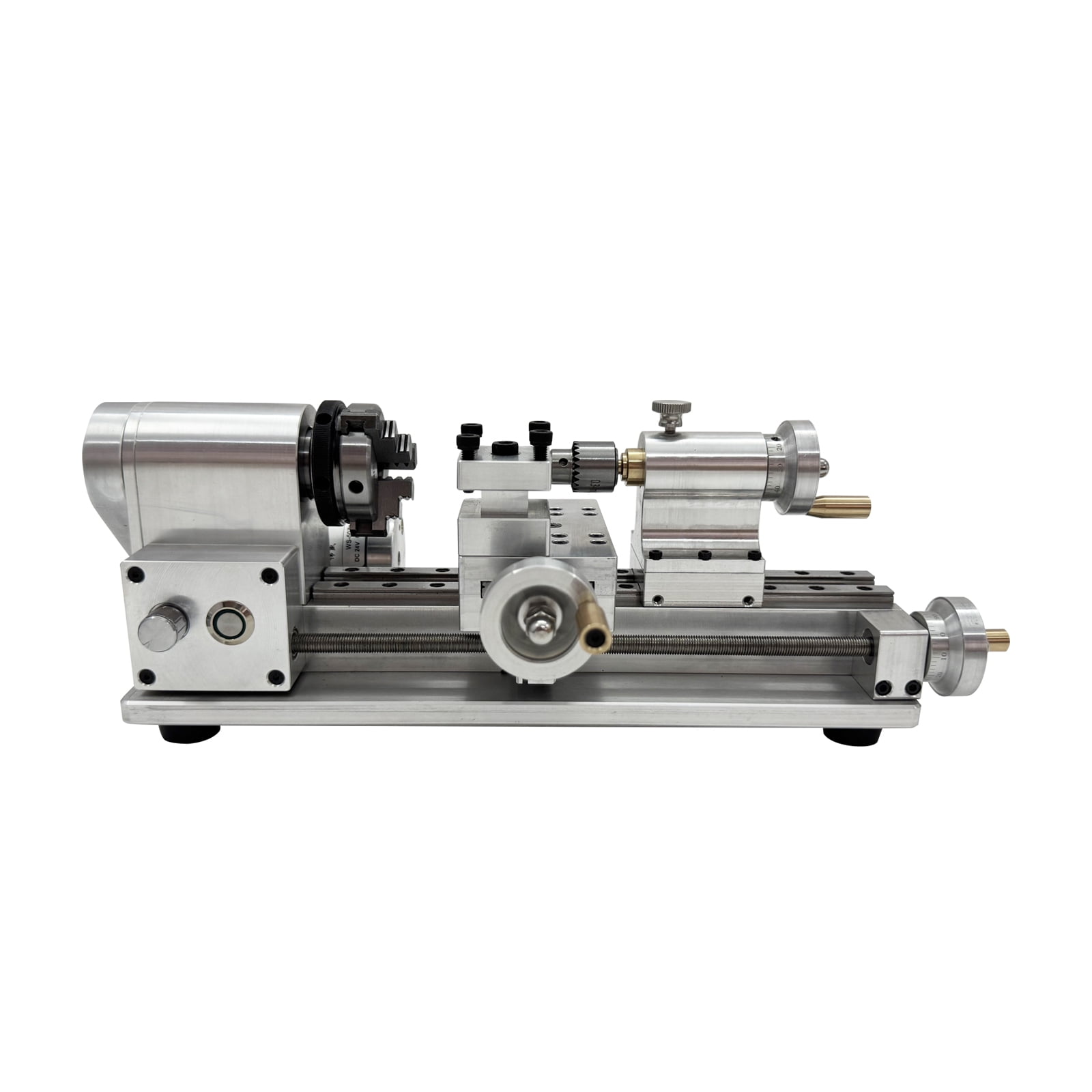 WEN ML712, 7 in X 12 in Benchtop Metal Lathe 4 A 0.75 HP 2500 RPM