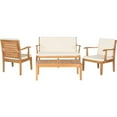 thumbnail image 6 of Safavieh Fresno 4-Piece Outdoor Living Set, Multiple Colors, 6 of 7
