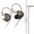 thumbnail image 1 of sweethay AK6 PLUS Auriculares con cable Jack de 3,5 mm HiFi Auriculares con cancelación de ruido Auriculares de música manos libres Cables de audio/vídeo Negro con micrófono, 1 of 6