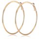 thumbnail image 1 of pares de aros de acero inoxidable - 40 mm - Dorados - Código de producto 69272 40 mm Dorados, 1 of 3