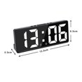 thumbnail image 3 of LCXmlly Hanging Laundry Bag Electronic Clock Set 12/24 Hour 5 Levels Brightness Snooze Function Night Mode, 3 of 6