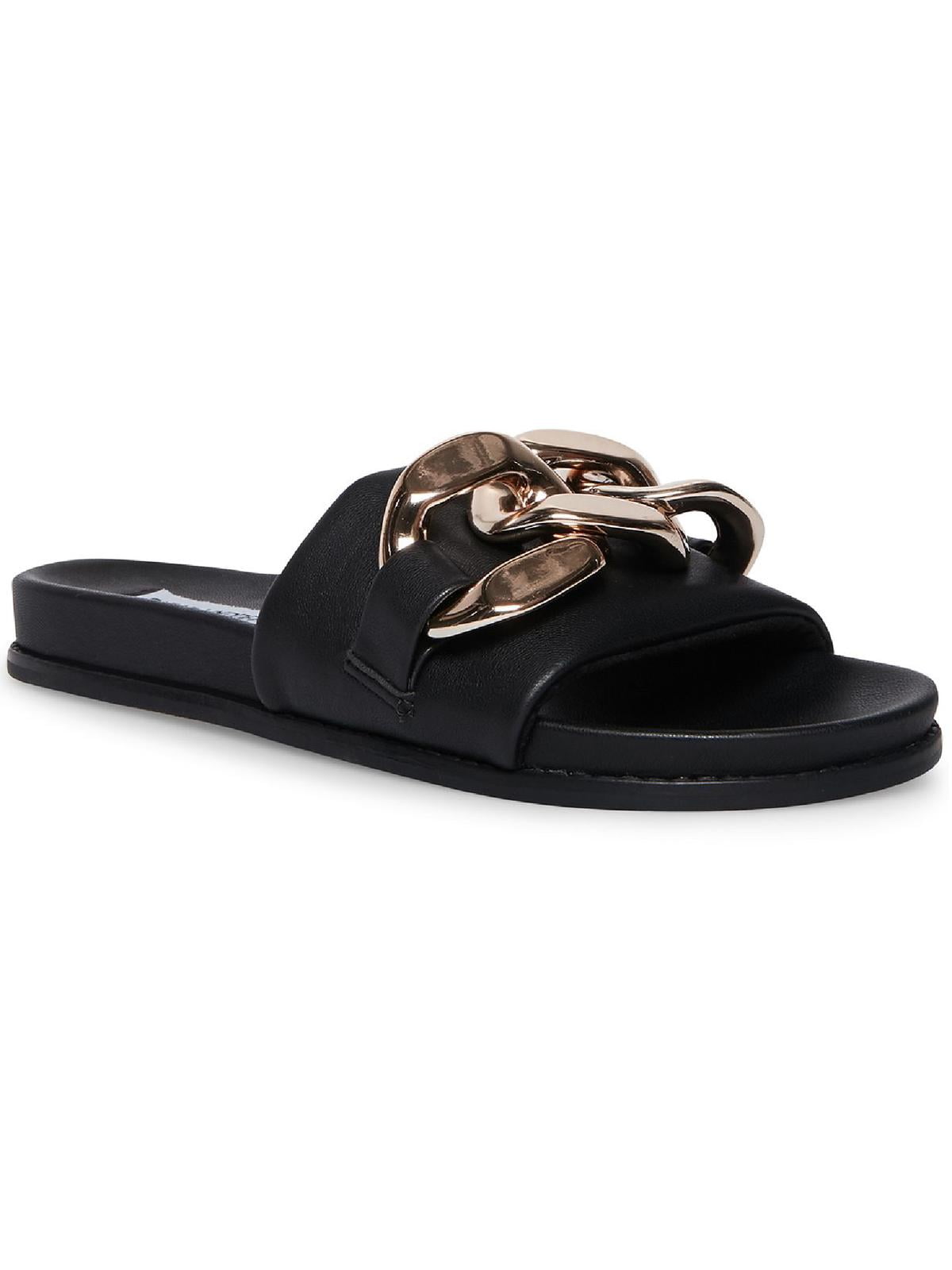 Delay footbeds Slide Sandals Black 