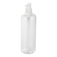 thumbnail image 3 of Empty Shampoo Conditioner Pump Bottle Amber Shampoo Bottles Refillable Dispenser 500ml Clear, 3 of 8