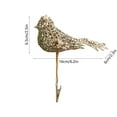thumbnail image 3 of SASHENHG Glue Powder Birds Clip Branch Openwork Powder-Dusted Christmas Tree Decoration Hanging Ornament, 3 of 6