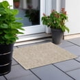 thumbnail image 6 of Addison Rugs Chantille Indoor/Outdoor Transitional Arrows Beige Washable Rectangle Rug, 1'8" x 2'6", 6 of 6