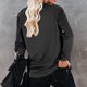 thumbnail image 5 of Jerseys con estampado de gnomo Top holgado sudadera de gran tamaño para mujer traje de vacaciones, 5 of 9
