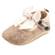thumbnail image 2 of Bebé Niña Paillette Zapatos de Bautizo Bowknot Antideslizante Suela Suave Zapatos de Bebé Zapatos para Caminar Zapatos Casuales dorado Baoblaze Zapatos de princesa para niños brillantes, 2 of 8