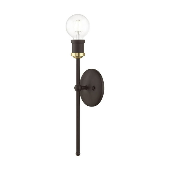 Livex Lighting - Lansdale - 1 Light ADA Wall Sconce In Transitional Style-15