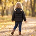 thumbnail image 4 of Abcomgle Toddler Girl Winter Coat 4t Cute Bear Ears Hooded Puffer Jacket Kids Lightweight Puffer Padded Light Jacket for Boys Winter Warm Toddler Boy Winter Coat, 4 of 7