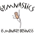 thumbnail image 2 of CafePress - Gymnastics MONKEY Is Monkey Business (04 04 - Rectangle Magnet, 2"x3" Refrigerator Magnet, 2 of 3