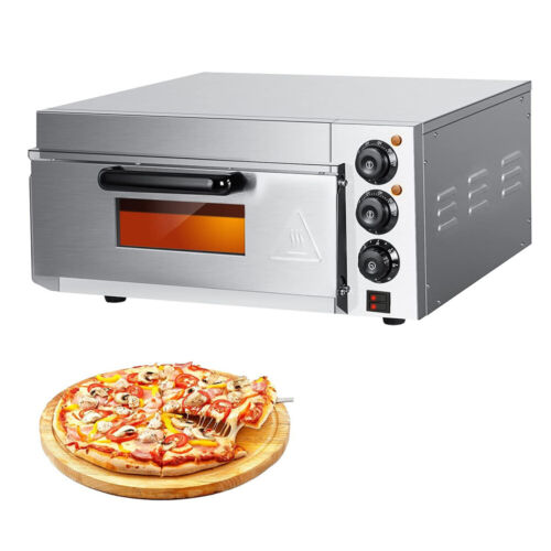 Commercial Countertop Pizza Oven Electric Bakery Oven for 14" Pizza