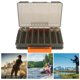 thumbnail image 4 of Caja de señuelos de pesca, Caja de cebo de pesca de pesca de doble capa de plástico Caja de pesca de plástico impulsada por el rendimiento, 4 of 6