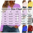 thumbnail image 2 of Hoodies Sweatshirt Women Long Sleeve Eyelet Top Button Up Casual Loose Fit Shirts Jacket Fall Lightweight Pullover, 2 of 4