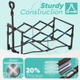 thumbnail image 5 of Sekey 330lbs Collapsible Wagon Folding Cart 130L Large Capacity Foldable Lightweight Heavy Duty Utility Beach Wagon with Big Wheels for Camping, Garden, Shopping, Grocery, Outdoor (Black), 5 of 7