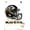 Poster & Mount Bundle, variant on NFL Baltimore Ravens - Drip Helmet 20 Wall Poster, 14.725" x 22.375", Framed