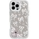 thumbnail image 1 of Compatible with iPhone 14 Pro Max Case Cute Mirror Bowknot Love Heart Pattern for Girls Band Design Shockproof Protective Phone Case, 1 of 5