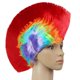 thumbnail image 3 of Peluca de Cosplay para fiesta de cumpleaños, sombrero de pelo divertido, tocado de baile para fanáticos del payaso, tocado de discoteca indio, tocado primitivo, 3 of 4