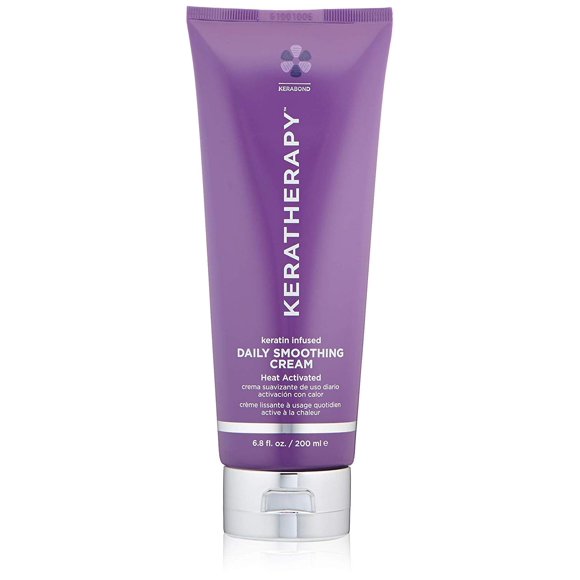 KERATHERAPY Crème Lissante Quotidienne Infusée à la Kératine 200 ml