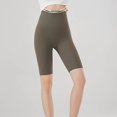 thumbnail image 2 of Gibobby Yoga pants cortos mujer Pantalones de equitación de polainas para mujer Primavera y verano Ropa exterior Pantalones de yoga ajustados(Verde,XG), 2 of 4