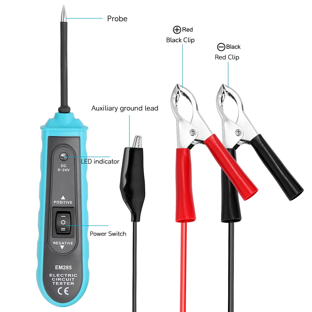12v Test Light With Haptic Feedback Power Probe PWP-PPTACT1CS The Probe