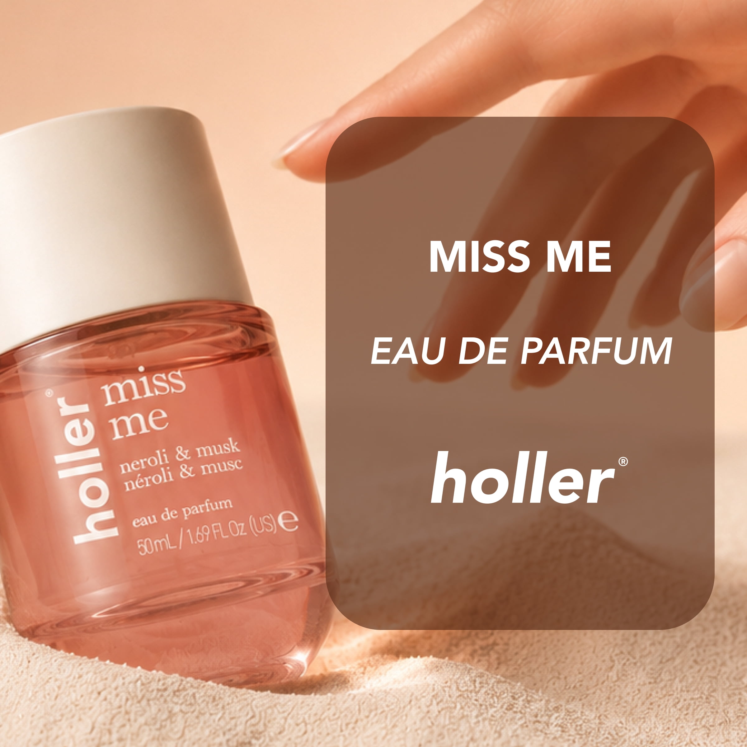 Holler Miss Me Bergamot & Sandalwood Eau De Parfum, 1.69 fl oz