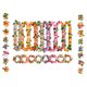 thumbnail image 5 of 1 juego de collares hawaianos, diadema de flores, pulseras de leis hawaianos, suministros para fiestas hawaianas, 5 of 5