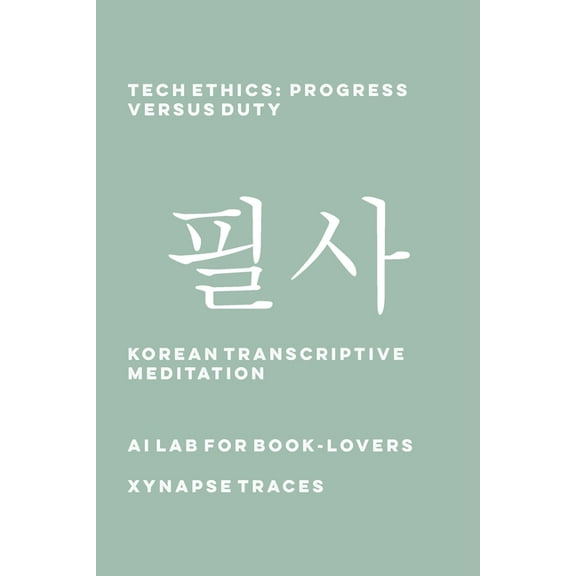 Transcriptive Meditation Tech Ethics: Progress versus Duty, Book 64, (Paperback)