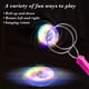 thumbnail image 4 of Juguete de piscina, juguete para bebés, juguete para niños pequeños. Trompo mágico giratorio inercial con manivela que crea una pista magnética luminosa y colorida. Juguete educativo antiestrés para n, 4 of 7