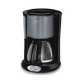 thumbnail image 1 of Cafetera de filtro programable T-fal Subito Timer Mineral Grey 12 tazas CM3/62BMX, 1 of 3