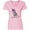 AD-Pink, variant on Graffiti Paint Splatter T-Rex Women's V-Neck T-Shirt