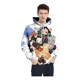 thumbnail image 1 of Sudadera Con Capucha Demon Slayer Anime, 1 of 5