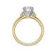 thumbnail image 2 of 0.65 Carat Brilliant Round Cut Natural Diamond Solitaire Beautiful Ring for Engagement Solid 18K Yellow Gold Size 9, 2 of 8