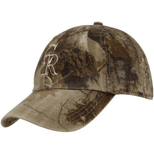camo rockies hat