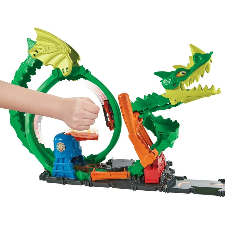 Hot Wheels Dragon Drive Firefight Can You Defeat The Dragon 