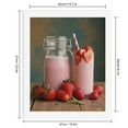 thumbnail image 2 of Paint By Numbers Kit for Adults Beginner - Strawberry Smoothie Beverage Display DIY Canvas Painting Kits for Adults, Frameless Paint By Number for Adults for Home Wall Decor 16x20 Inch, 2 of 7