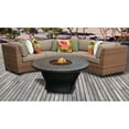 thumbnail image 3 of TK Classics Laguna Wicker Set with Charleston Fire Pit Table, 3 of 3
