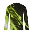 thumbnail image 5 of Qingpeng Mens Shirts Graphic Print Long Sleeve Crewneck Sweatshirts Casual Gym Workout Tee Top Outdoor Shirt, 5 of 5