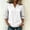 White women's fall winter blouses a1, variant on thefmos Women's Fall Winter V Neck 3/4 Sleeve Blouses Button Down Casual Loose Tops Dressy Trendy Solid Work Office Fashion Clothes, Blue L