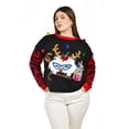 thumbnail image 1 of Sueter navideño divertido Roman Fashion /Tallas Extras, ABW37 (Negro) negro 38, 1 of 6