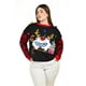 thumbnail image 1 of Sueter navideño divertido Roman Fashion /Tallas Extras, ABW37 (Negro) negro 40, 1 of 6