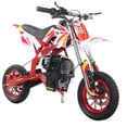 thumbnail image 3 of X-Pro Brand New Zephyr 4 Stroke 40cc Gas Pit Dirt Bike, Mini bike for Kids, Pull Start 10" Wheels, 3 of 5