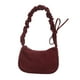 thumbnail image 2 of Bolso Casual de Mujer en Spandex para el Hombro 22x14x7.5cm con Correa Ajustable, Bolso de Mano o Mensajero, Negro Blanco Rojo Marrón Caqui, 1 Unidad, 2 of 6