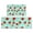 Pioneer Flower Floral-2, variant on Pioneer Flower Floral Print Pattern Kitchen Rugs Sets Of 2, Anti Fatigue Non Slip Washable Floor Mats for Kitchen Sink Laundry, 17X30 Inch 17X47 Inch